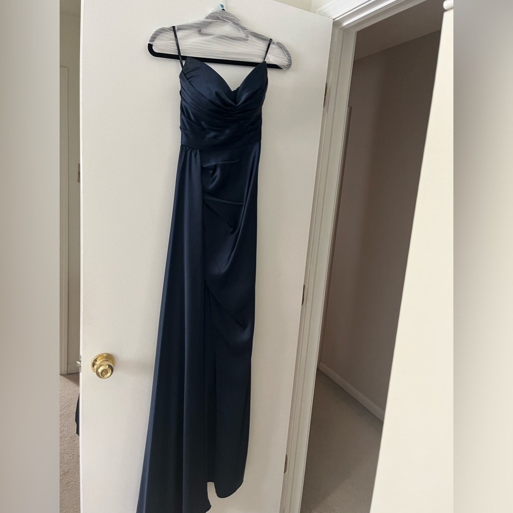 Jadore navy blue gown - Picture 4 of 11